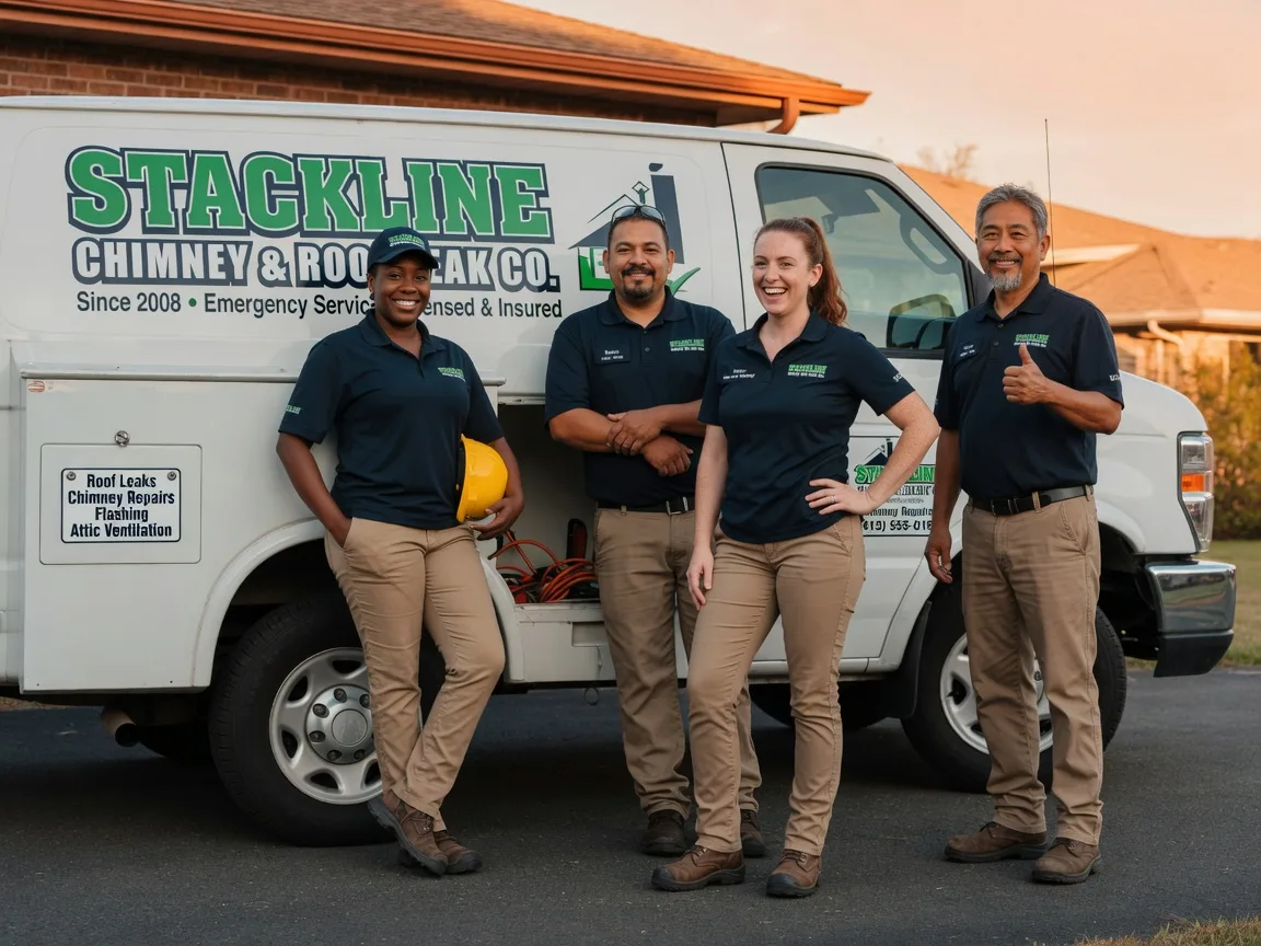 Chimney flashing repair company in Egan, LA